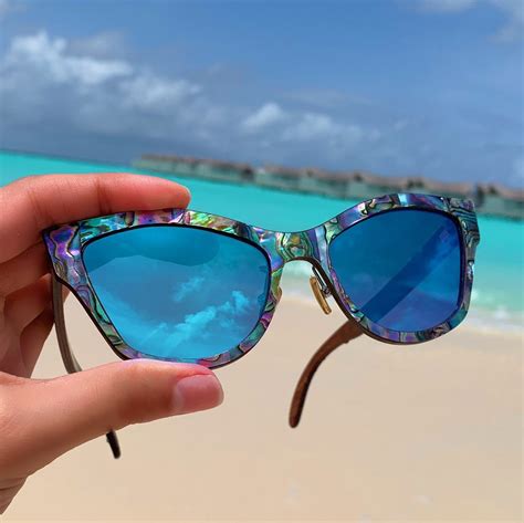 abalone seashell sunglasses.